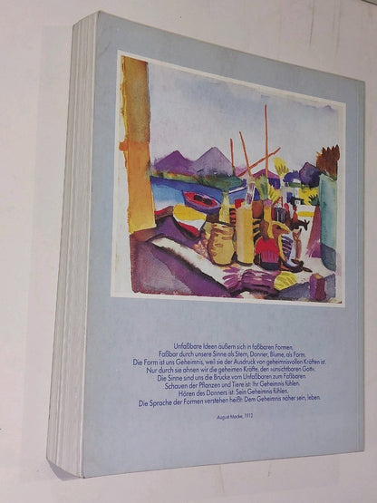 August Macke Gemälde Aquarelle Zeichnungen (1986)1