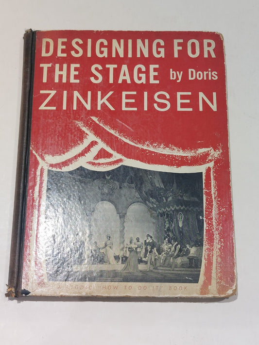 Designing For The Stage By Doris Zinkeisen [Studio Publications] Hb Book0
