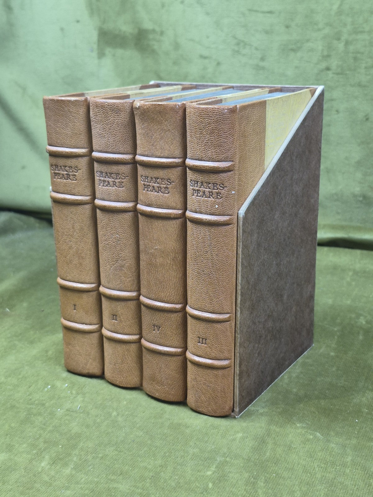 Shakespeares Sämtliche Dramen Phaidon 4 Bänden Schlegel Tiecksche Übersetzung0