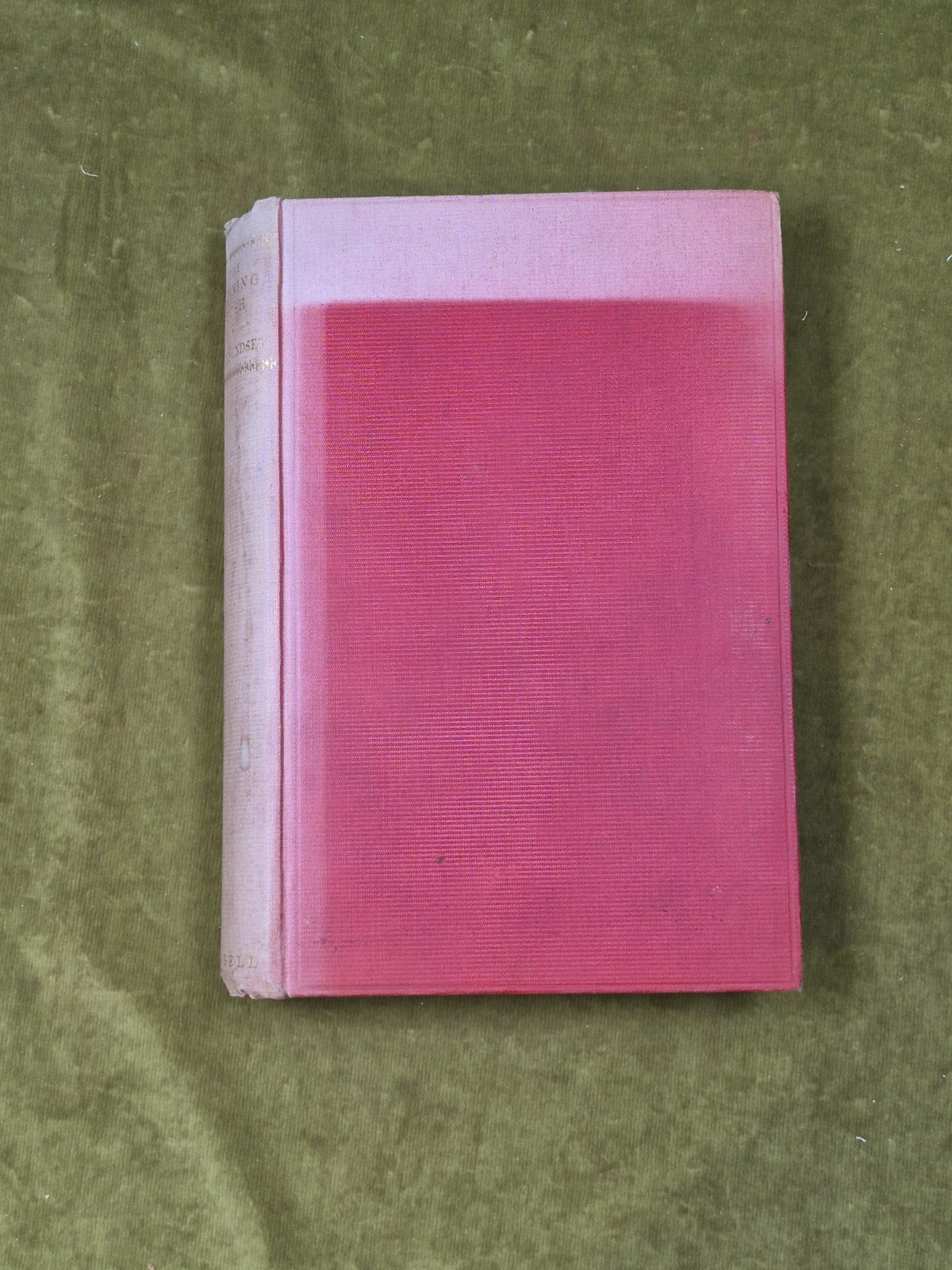 The Burning Bush by Sigrid Undset , Cassell 1st English 1932 HB1