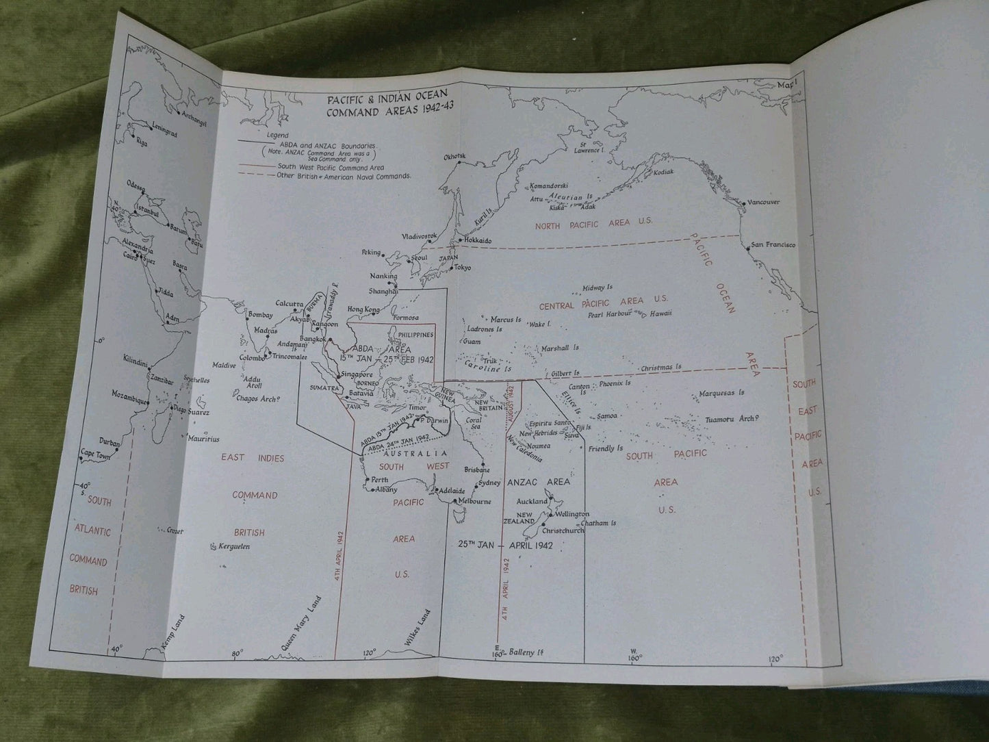 History of The Second World War - Vol I & 2 - The War At Sea by S. Roskill HMSO11