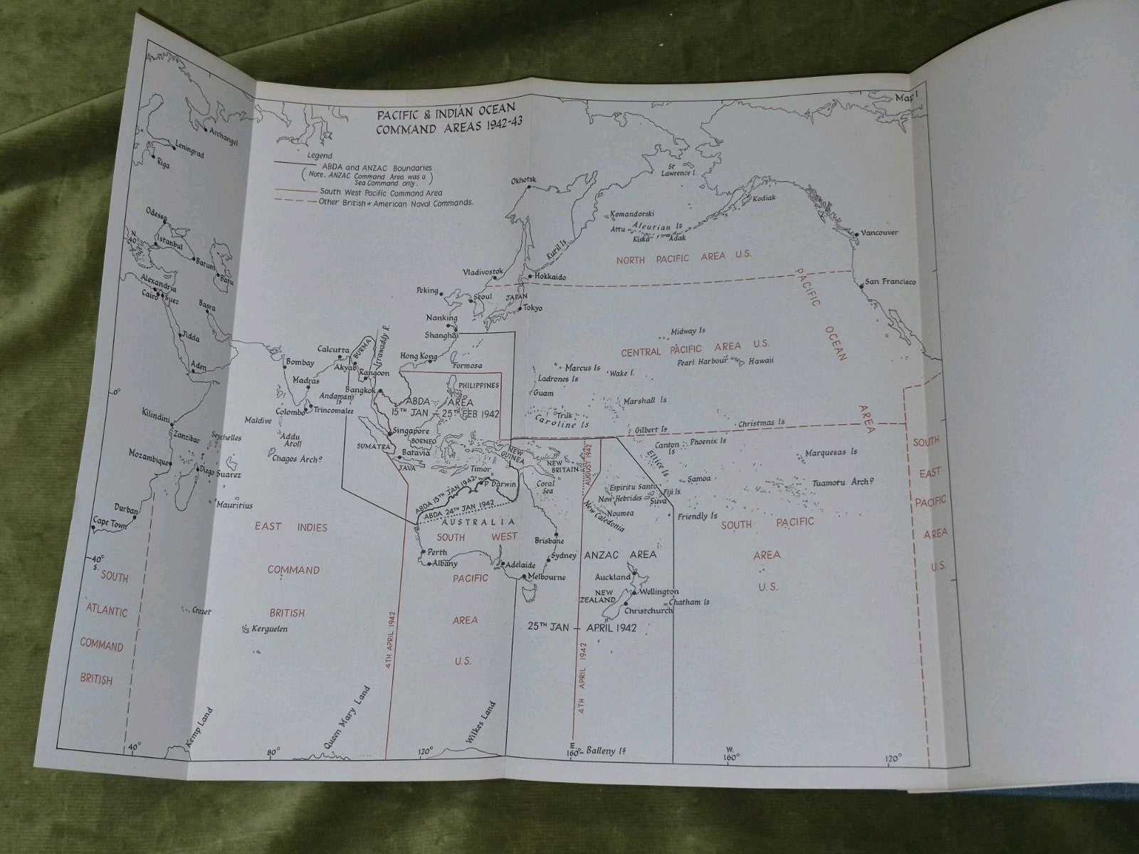 History of The Second World War - Vol I & 2 - The War At Sea by S. Roskill HMSO11