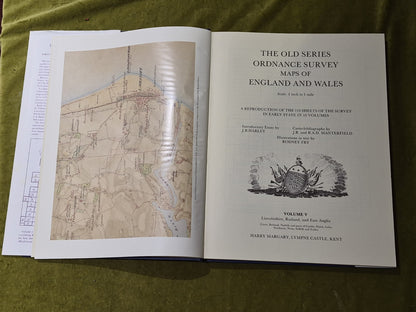 The Old Series Of Ordnance Survey Maps Of England and Wales - Vol 5 V HB DJ 19875