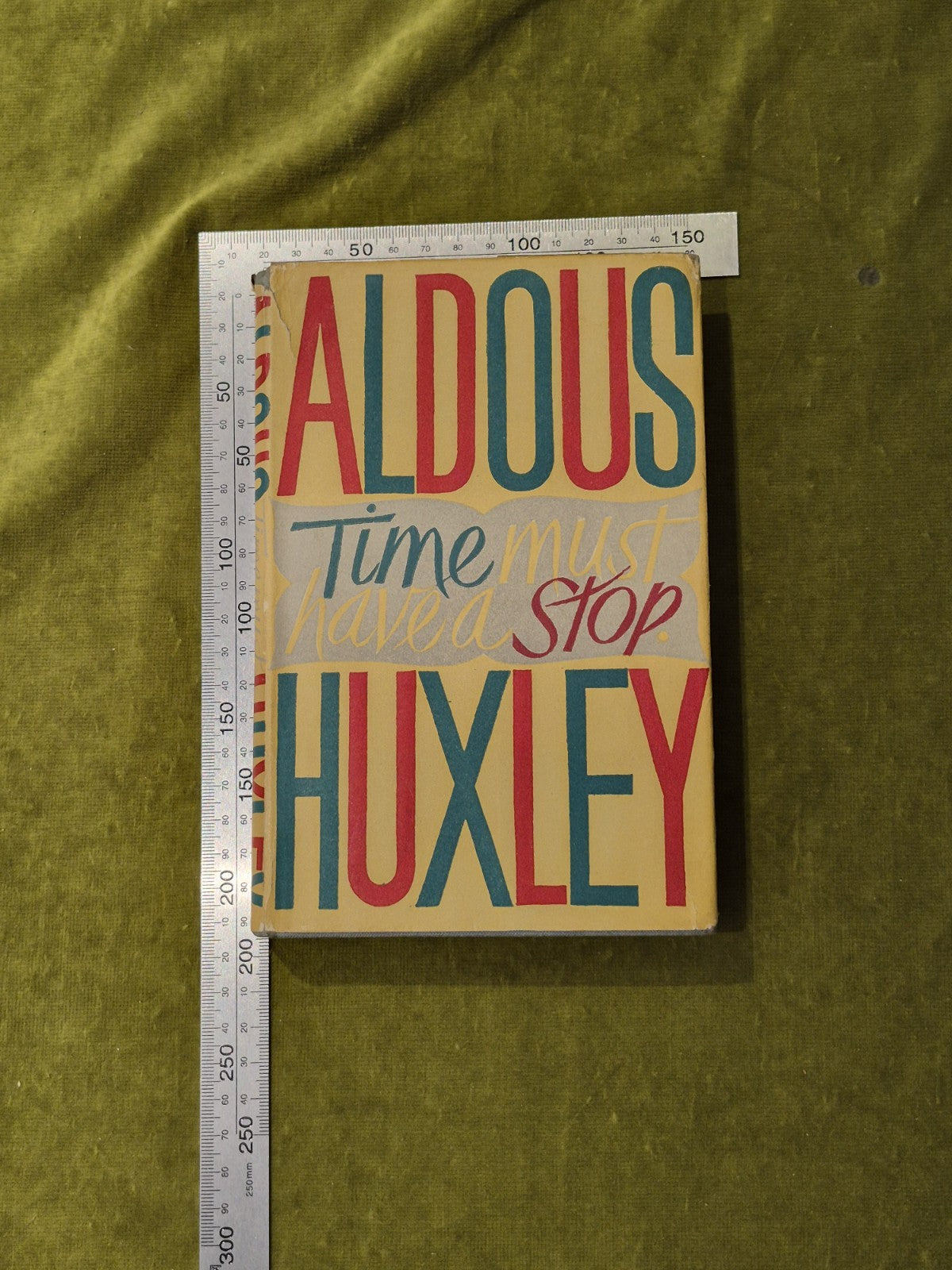 Time Must Have a Stop - Aldous Huxley , Chatto & Windus 1945 1st / 1st  HB DJ3