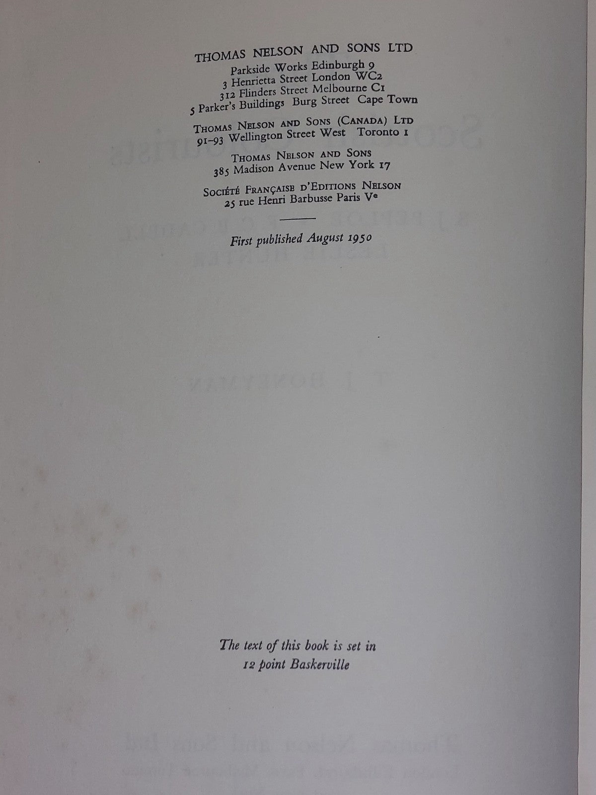 Three Scottish Colourists by Peploe Cadell Hunter, T.J. Honeyman (1950)5