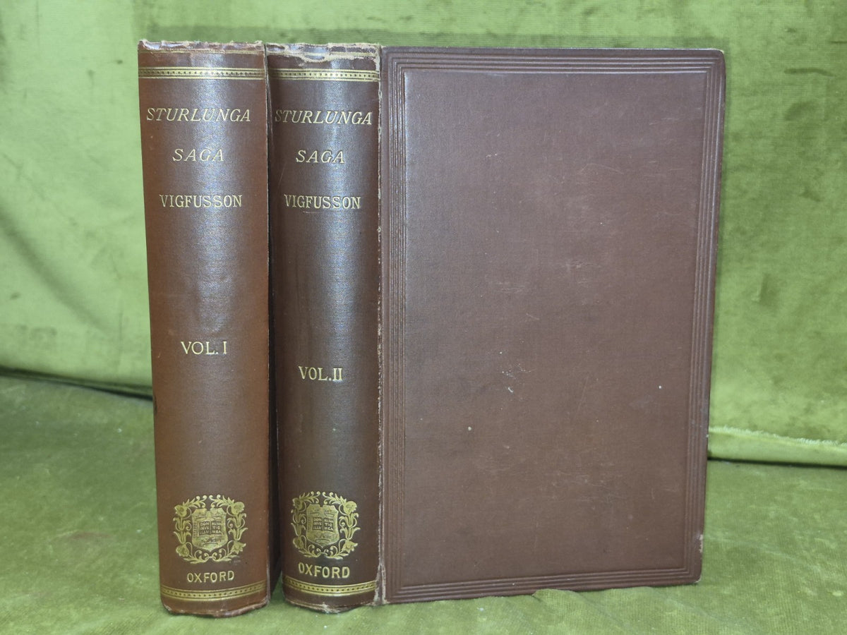 Sturlunga Saga Islendinga Saga Lawman Sturla Thordsson 1878 With Map0