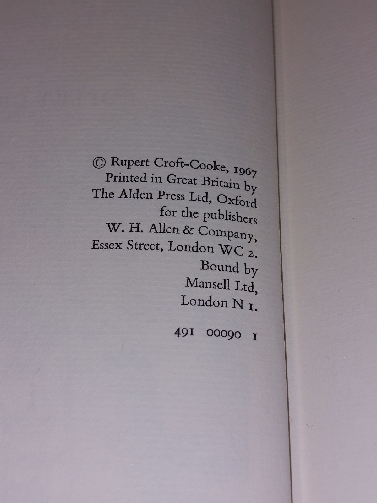 Feasting with Panthers (1967) Rupert CroftCooke First Edition With Dustjacket 6