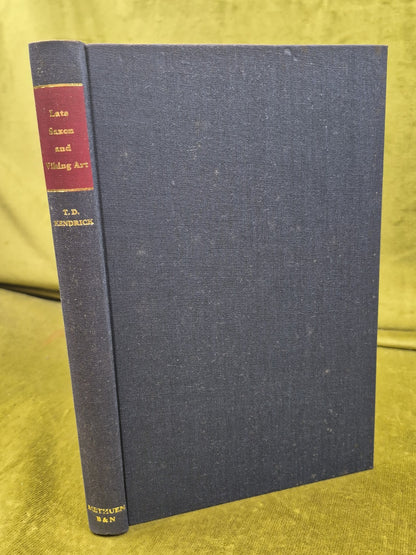 Art History: T. D. Kendrick Late Saxon and Viking Art 1974 Hardcover2