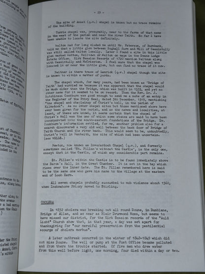Doune: Historical Notes (1985) Mackay5