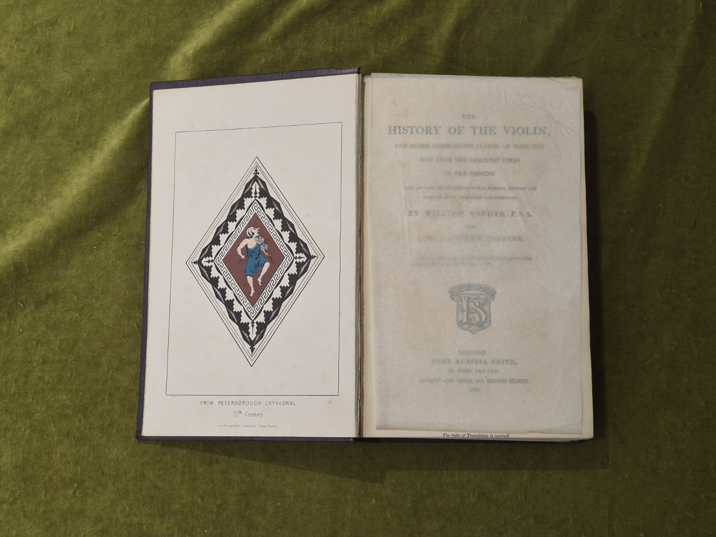 The History of the Violin and other Instruments - William Sandys , Simon Forster5