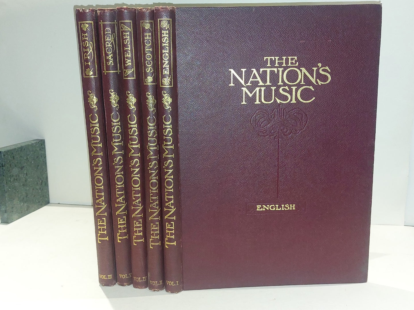 The Nation's Music: Vols 1 to 5 English Welsh Scottish Irish Sacred. J. Stein0