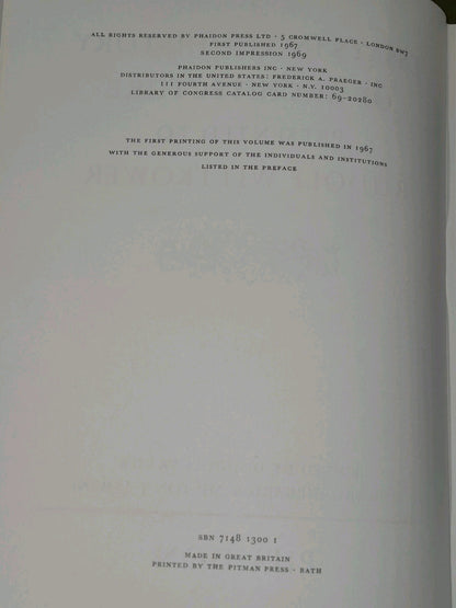 Essays in the history of architecture presented to Rudolf Wittkower  1969 Second5