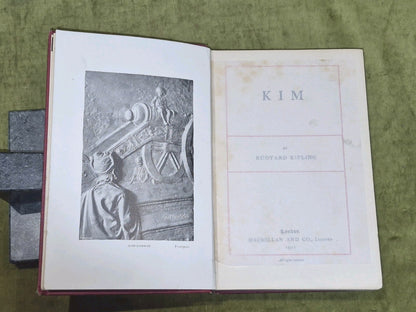 Kim by Rudyard Kipling 1901 First Edition 1st Impression 5