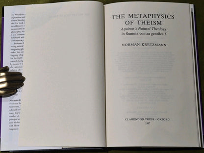 Norman Kretzmann  The Metaphysics of Theism : Aquinas's Natural Theology HB/DJ5