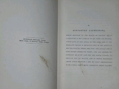 Dain Iain Ghobha Poems of John Morison Complete Set 1896 Second Edition6