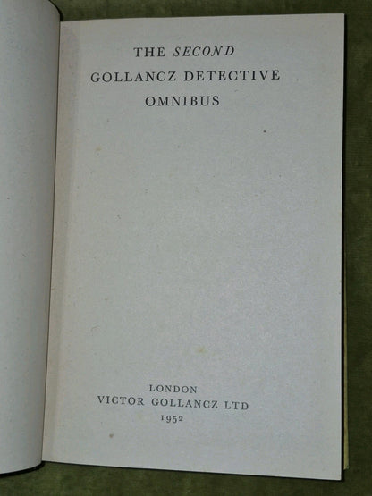The Second Gollancz Detective Omnibus (Various - 1952)3