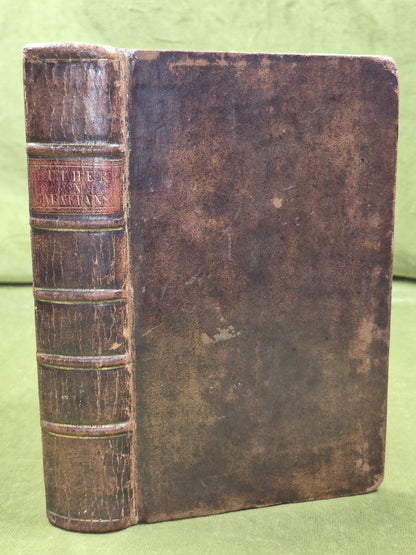 Commentary Paul Galatians Martin Luther 1786 Paisley John Neilson0