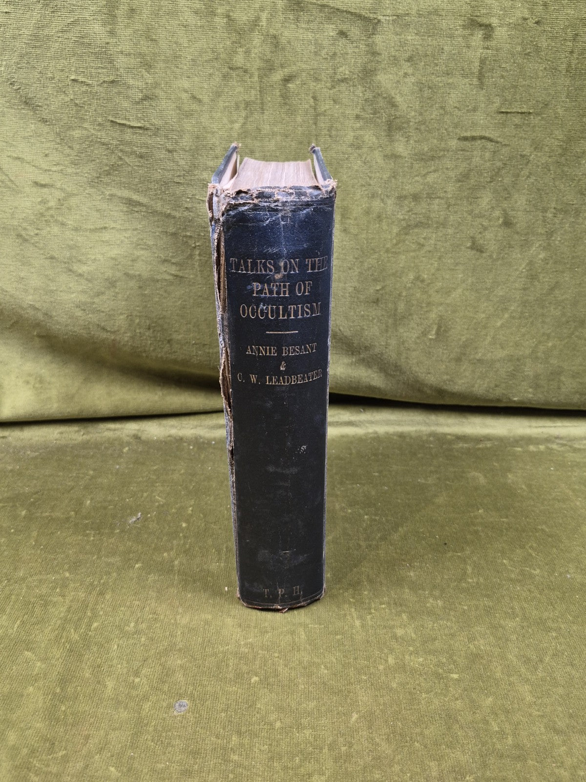 TALKS ON THE PATH OF OCCULTISM - 1926 1st Ed. - Besant & Leadbeater , Ex Lib2