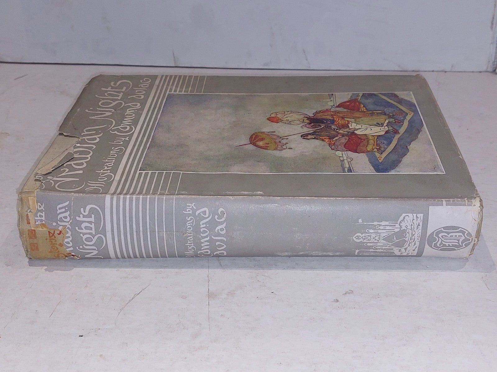 The Arabian Nights (c1938) Edmund Dulac Illustrated Hb Book With Dj 1st Edition 1