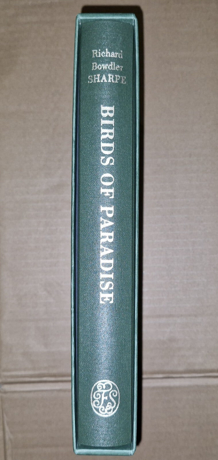 folio society, birds of paradise by Richard Bowdler Sharp, Monograph (The Text) 8
