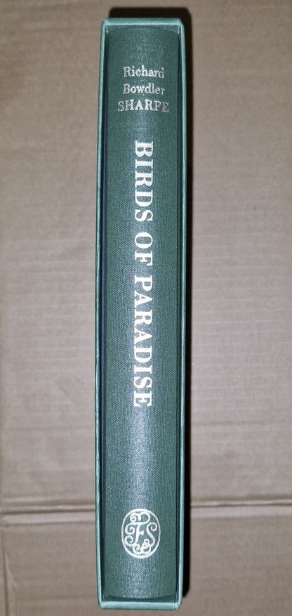 folio society, birds of paradise by Richard Bowdler Sharp, Monograph (The Text) 8
