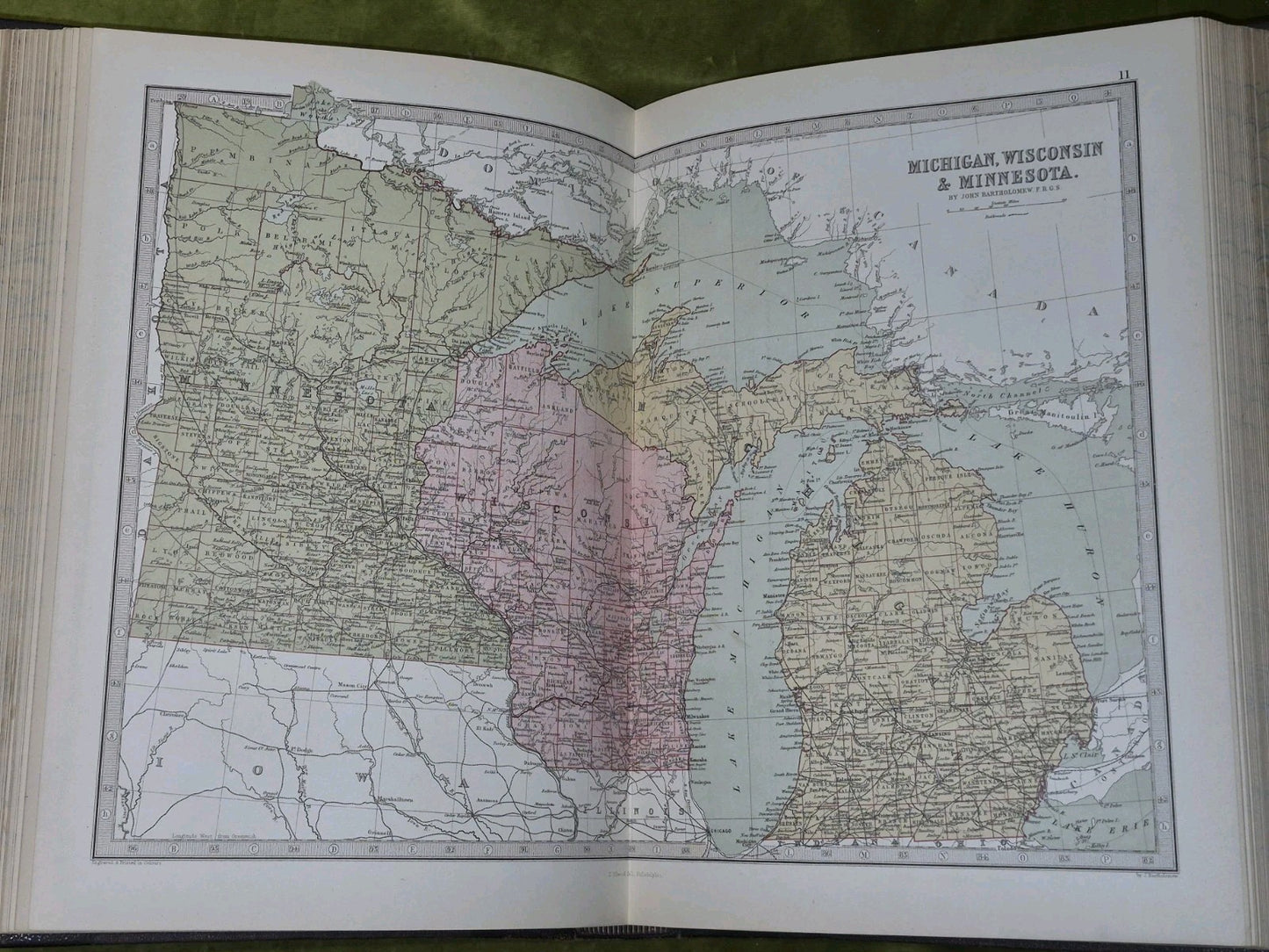Zell's Descriptive Hand Atlas of The World (1875) John Bartholemew Ellwood Zell12