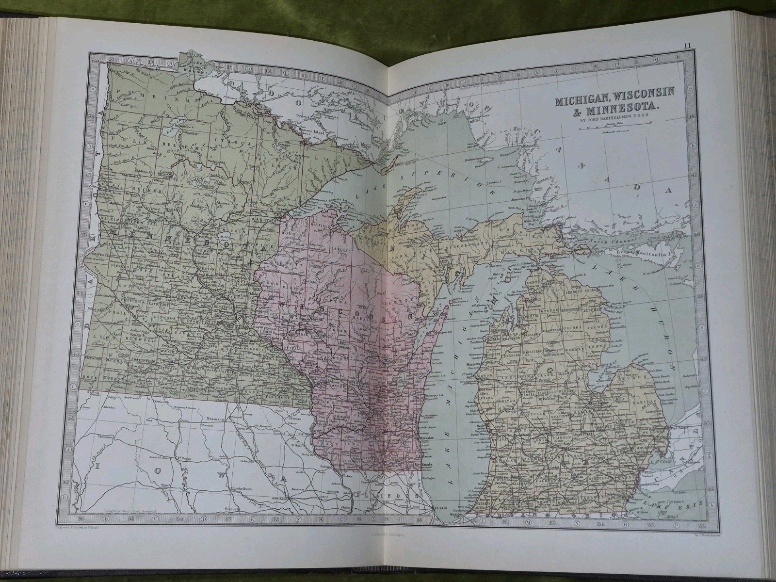 Zell's Descriptive Hand Atlas of The World (1875) John Bartholemew Ellwood Zell12