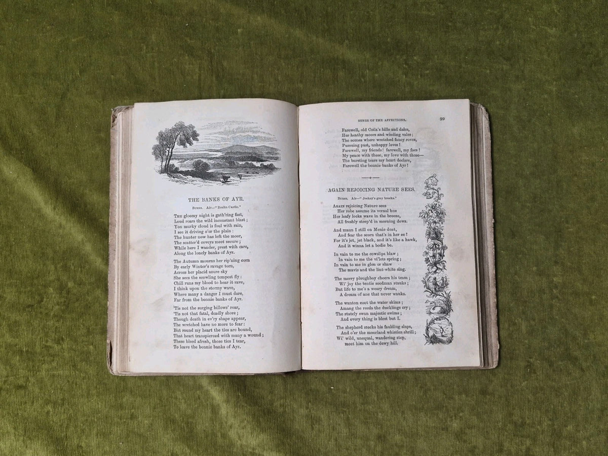 The Illustrated Book of Scottish Songs - Nathaniel Cooke 2nd Ed HB 18547