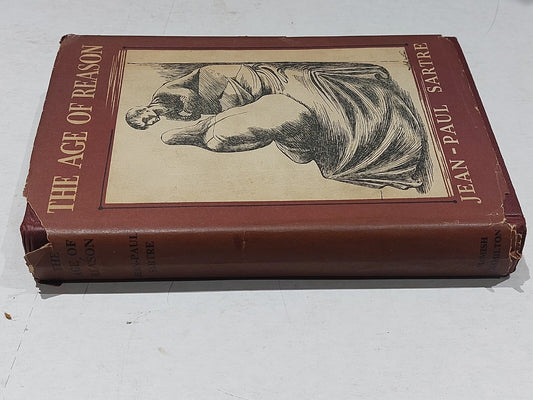 The Age Of Reason, Jeanpaul Satre (1957) 8th Impression Hb Book w/ Dust Jacket1