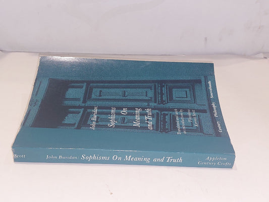 Sophisms on Meaning and Truth by John Buridan 1966 Pb Book1