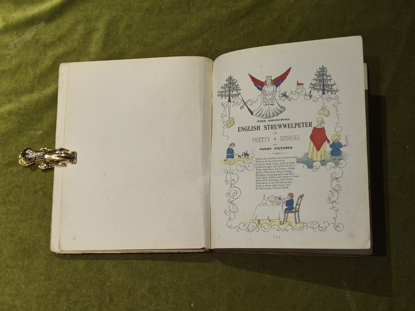 The Original English Struwwelpeter - Dr Heinrich Hoffmann Early Ed4