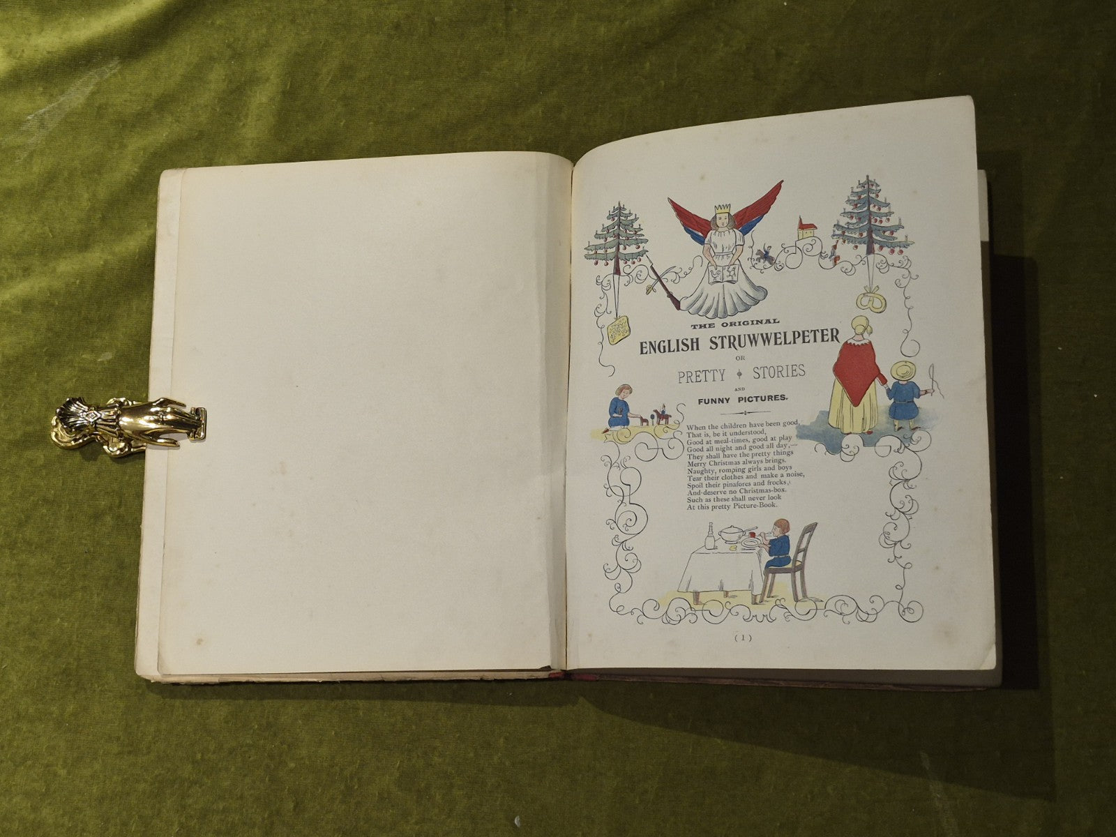The Original English Struwwelpeter - Dr Heinrich Hoffmann Early Ed4