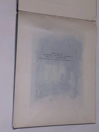 Modern Masters OF Etching no. 13 ~ James McNeil Whistler [The Studio] Hb Book5