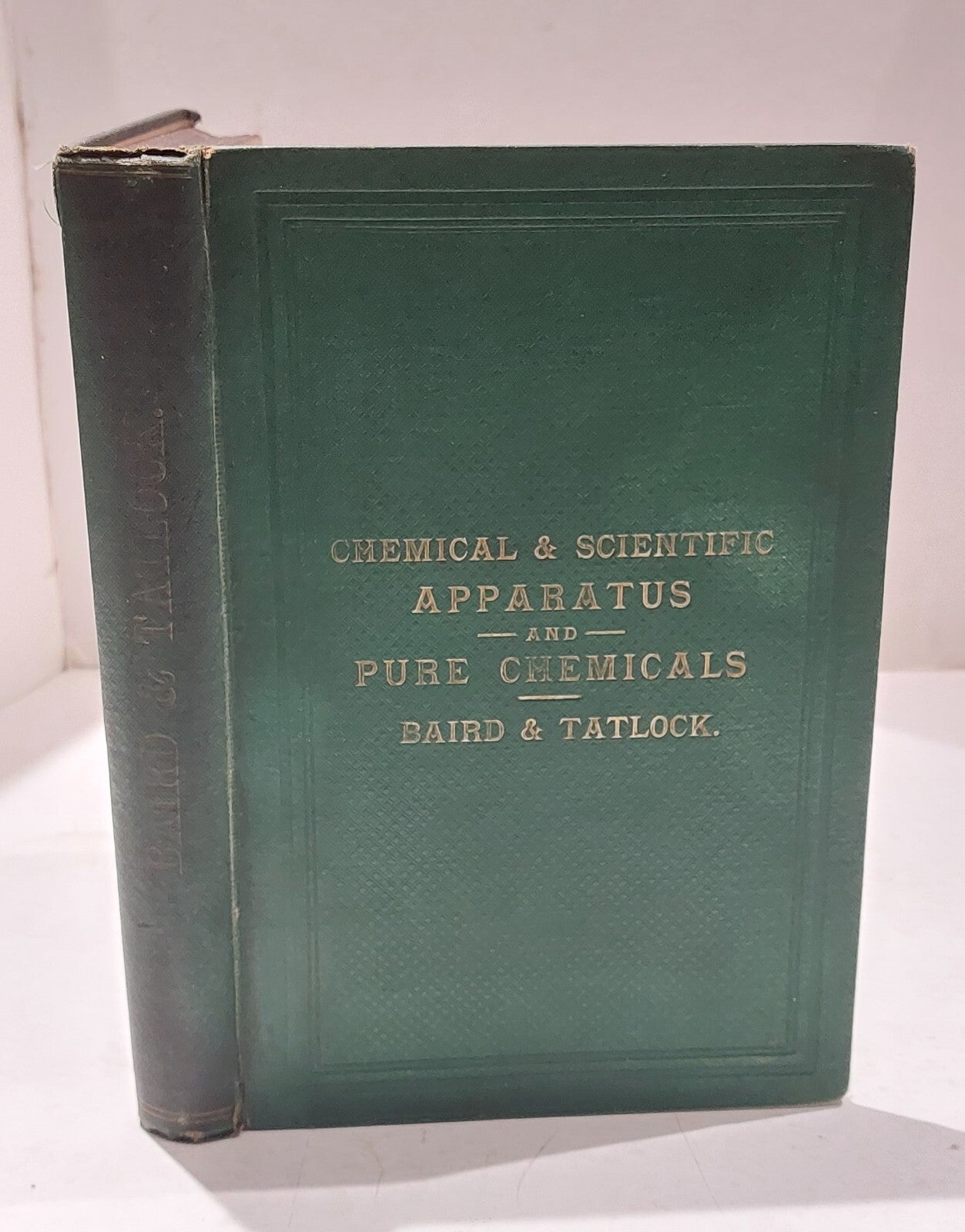 Chemical & Scientific Apparatus and Pure Chemicals, Baird & Tatlock (1894) Book0