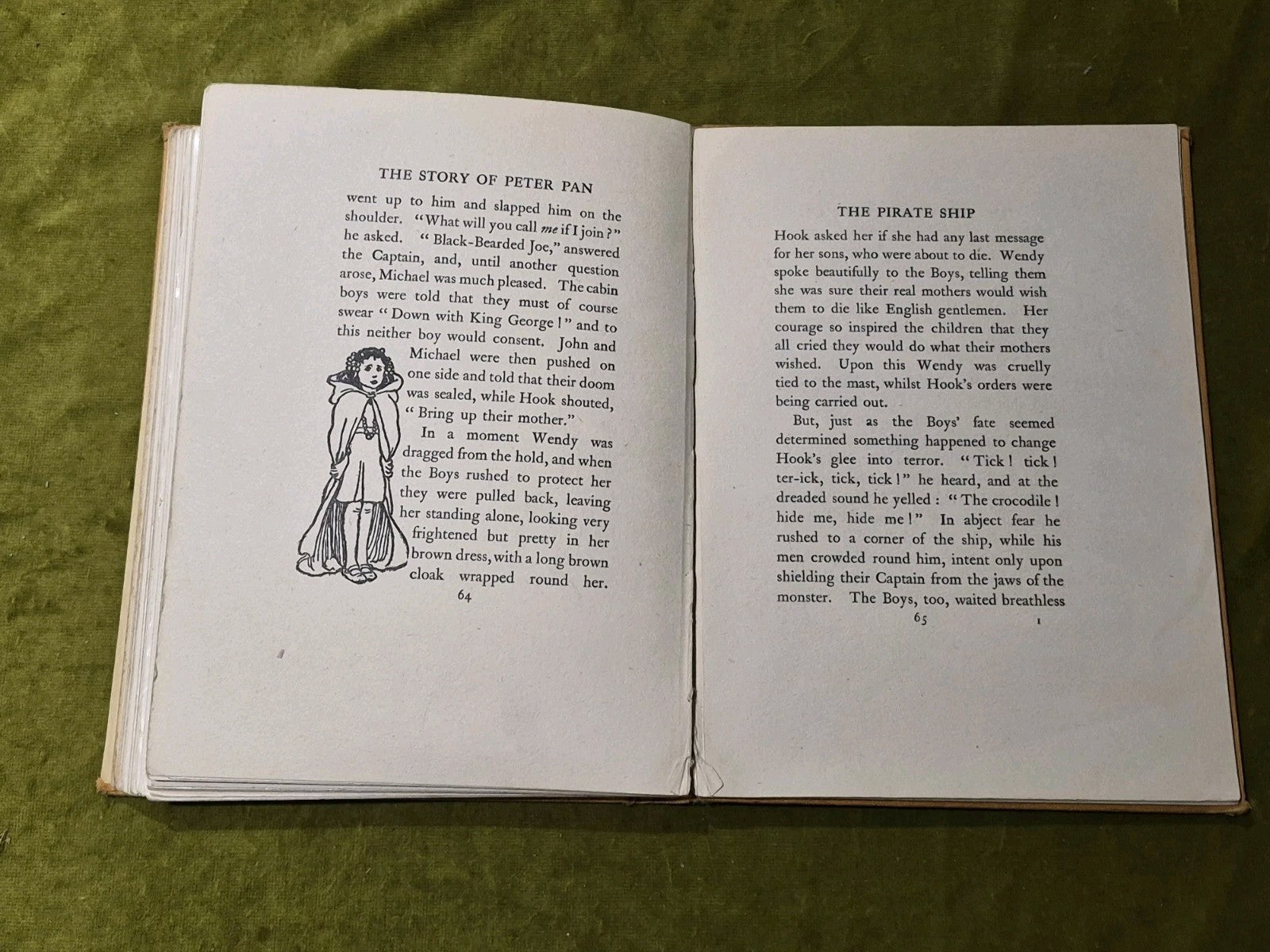 The Peter Pan Picture Book -1925 Vintage HC- Alice B Woodward & Daniel O'Connor14
