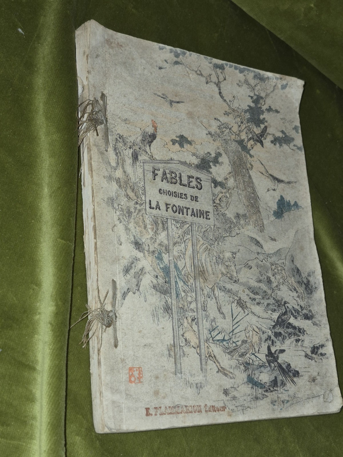 Fables choisies [ou] Choix de fables de La Fontaine, Tokyo 189411