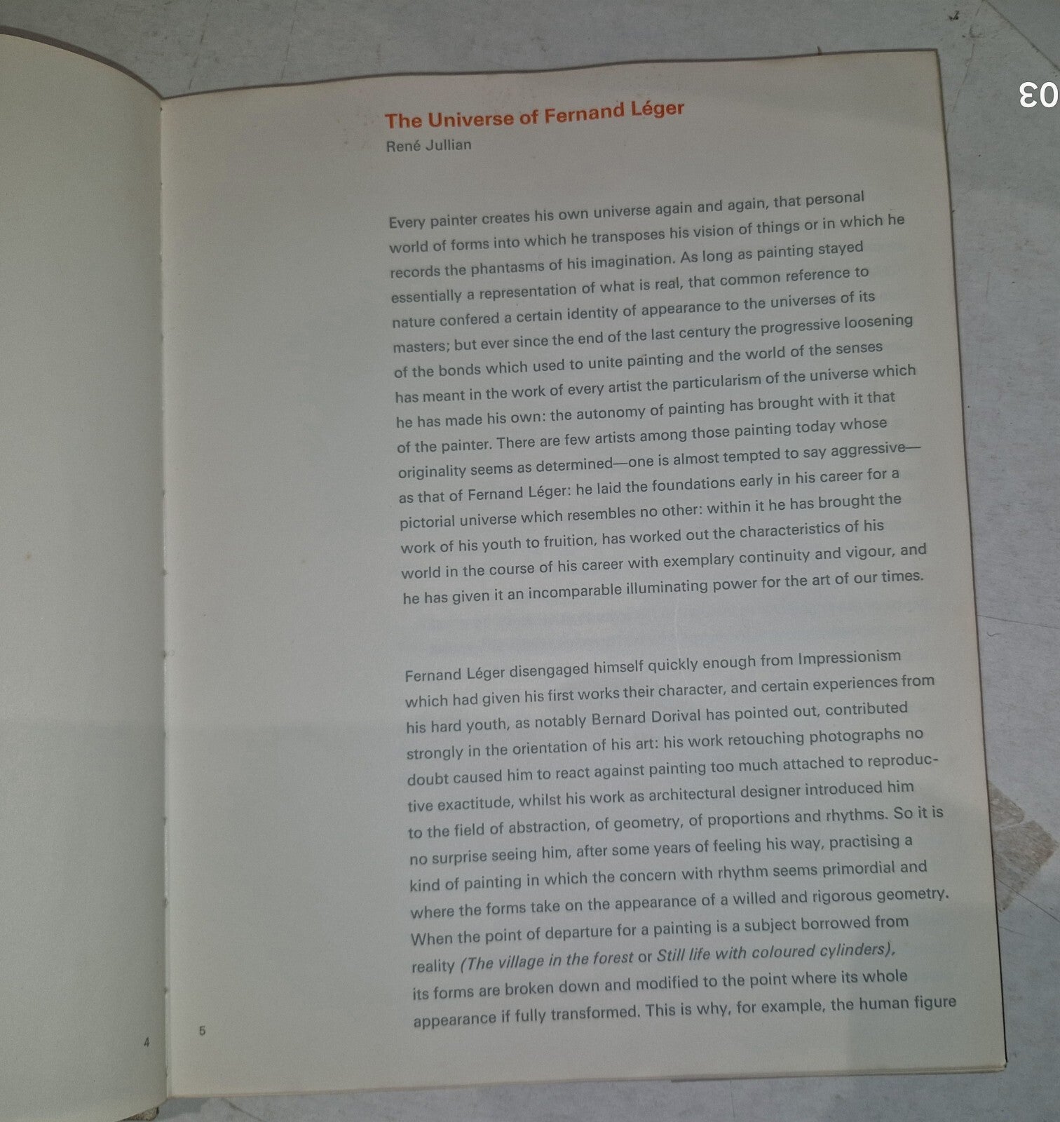 Fernand Leger 1881 - 1955 Introduction by Rene Jullian 1970 Editions Beyeler 9