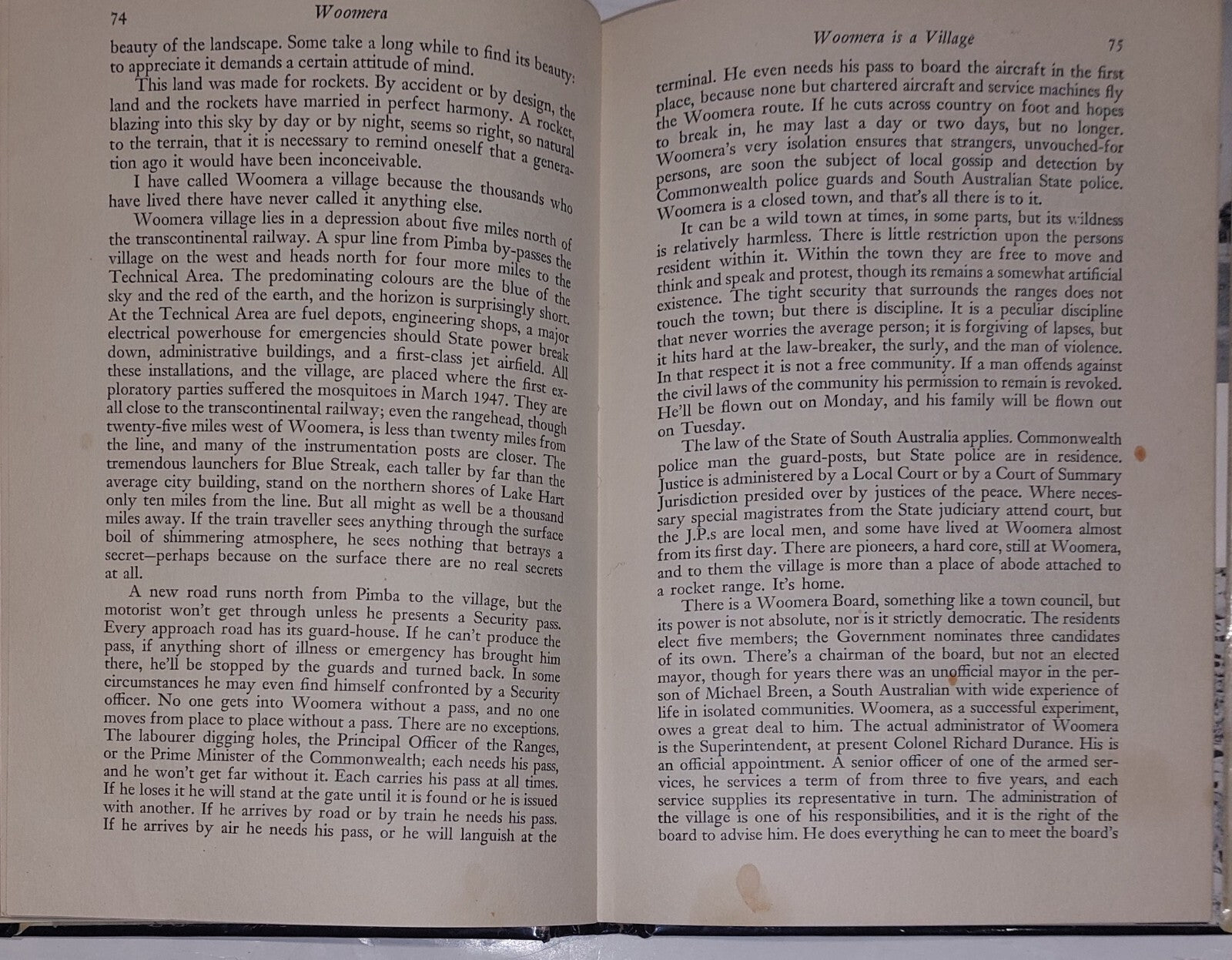 Woomera By Ivan Southall, Angus and Robertson (1962) Book6