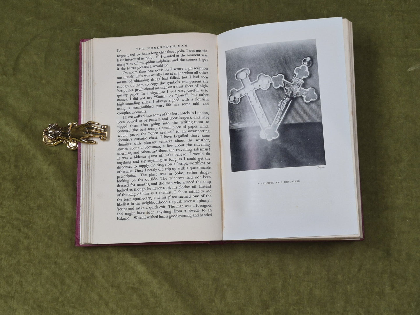 The Hundredth Man: Confessions Of A Drug Addict by Cecil De Lenoir - 1st UK 19336