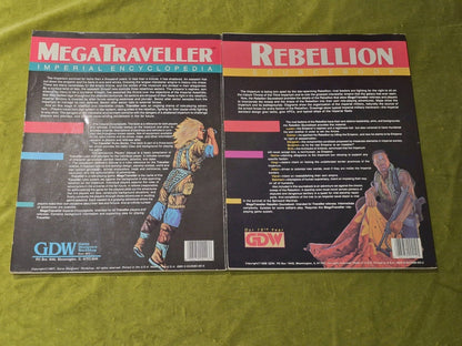 MEGATRAVELLER Rebellion Sourcebook + Imperial Encyclopedia1