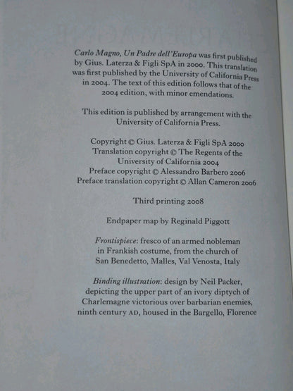 Charlemagne-Father of a Continent: A Barbero: Folio Society: 2007: VGC6