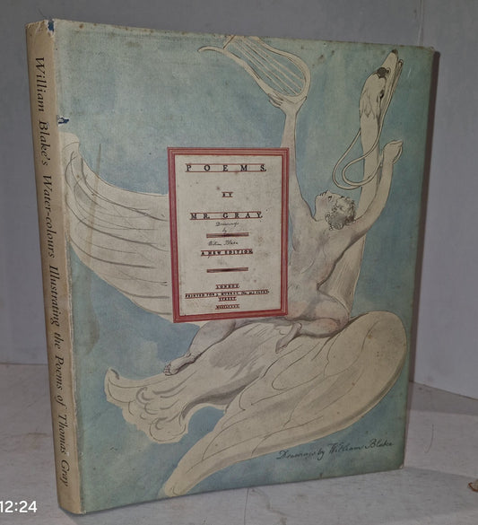 POEMS BY MR. GRAY : Drawings by William Blake (1972, Hardback & Dustjacket)0