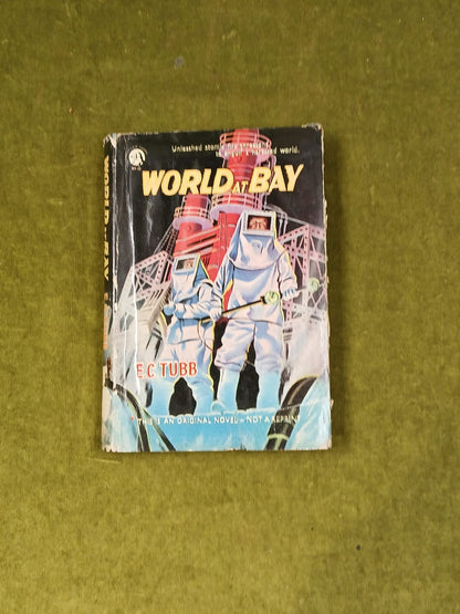 1954 World at Bay by E C Tubb Panther 1st HB DJ0