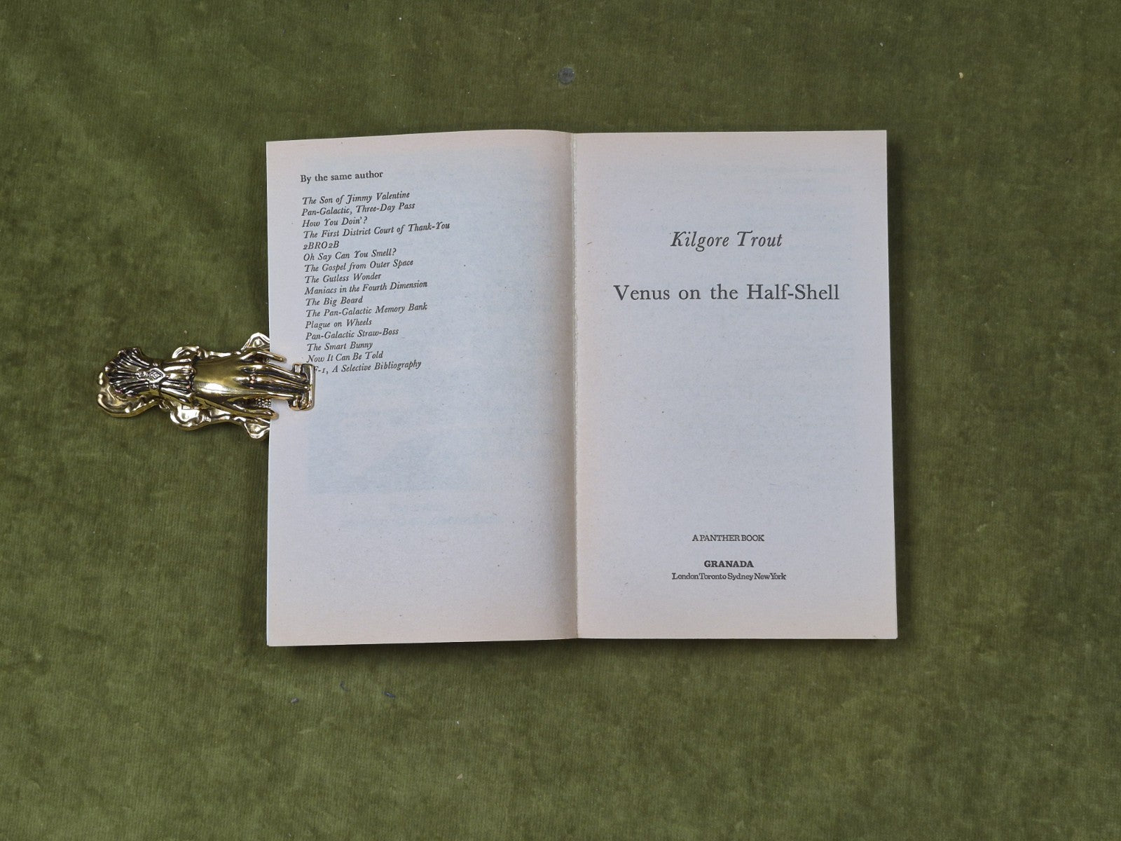 Kilgore Trout – Venus on the Half Shell - Panther 19823
