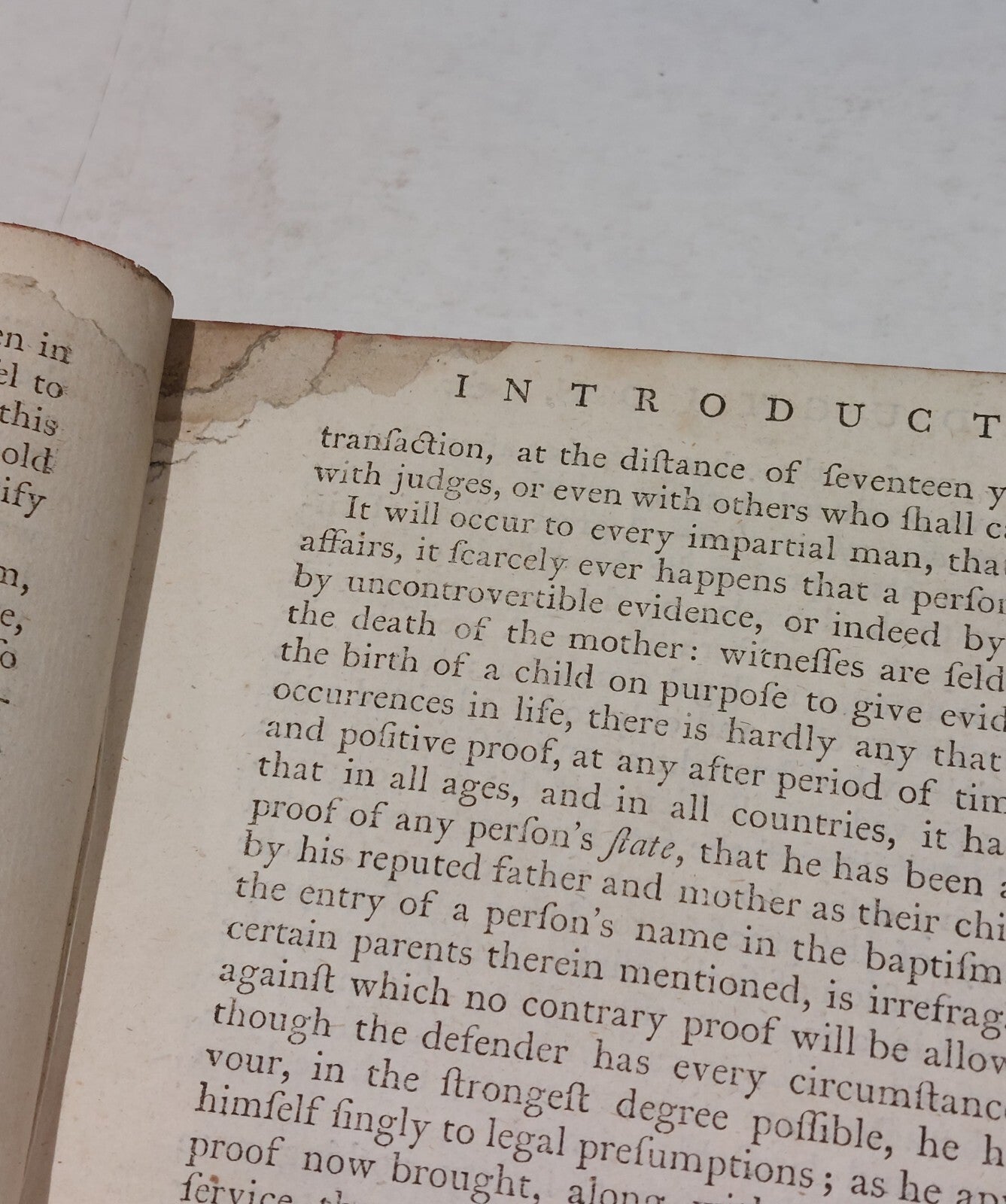 Summary Of The Trial Of Douglas, Circa 1748 Of Trial, Quarter Leather Thick Book4