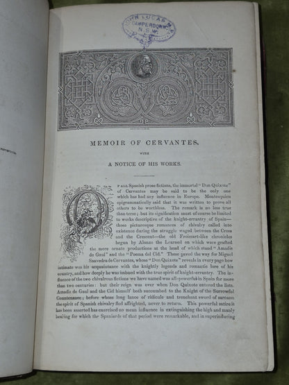 Adventures of Don Quixote (c. 1855) Charles Jarvis, Willoughby,  Tony Johannot9