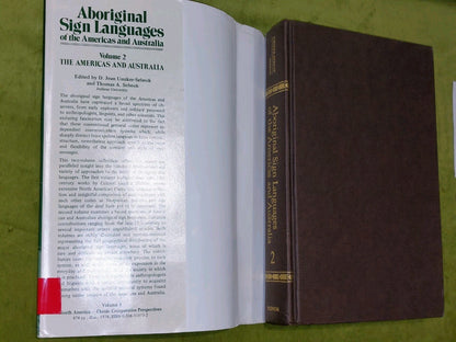 Aboriginal Sign Languages of the Americas and Australia Volumes 1 AND 2 (1978)3