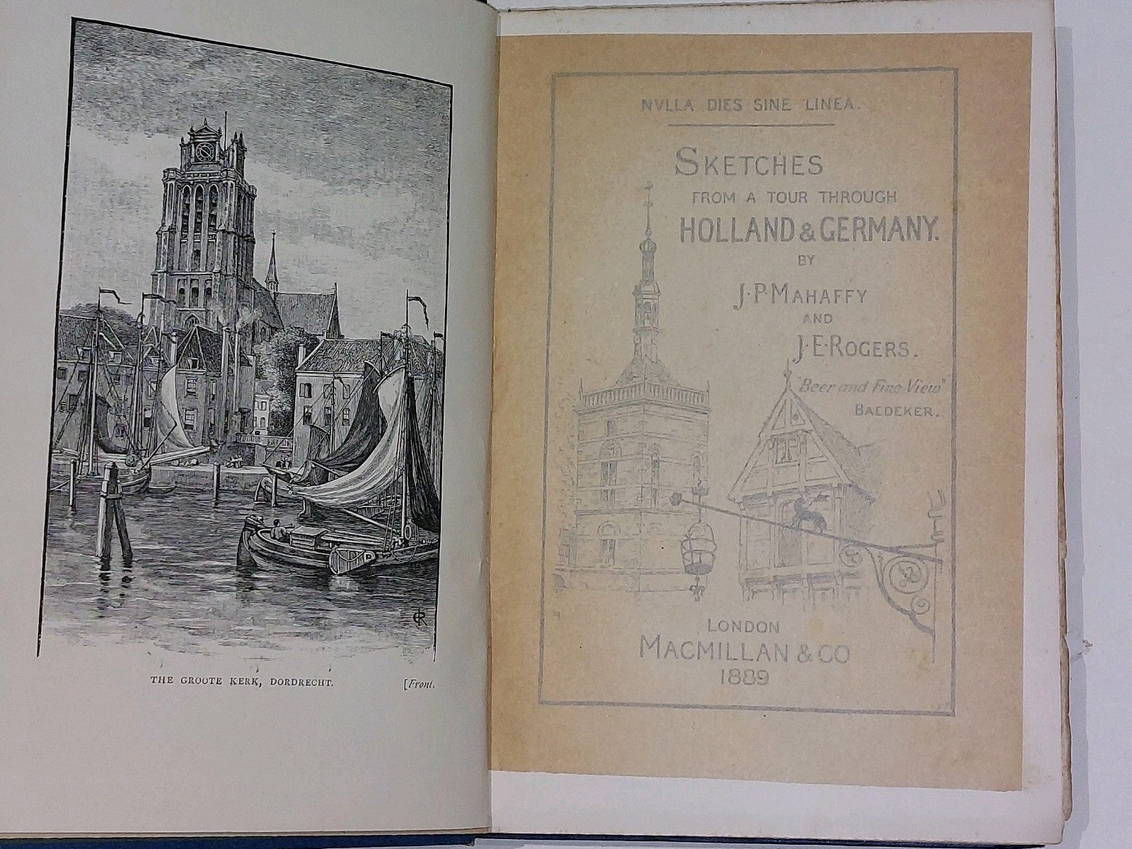 Sketches from a Tour Through Holland Germany by J. P. Mahaffy (1888)4