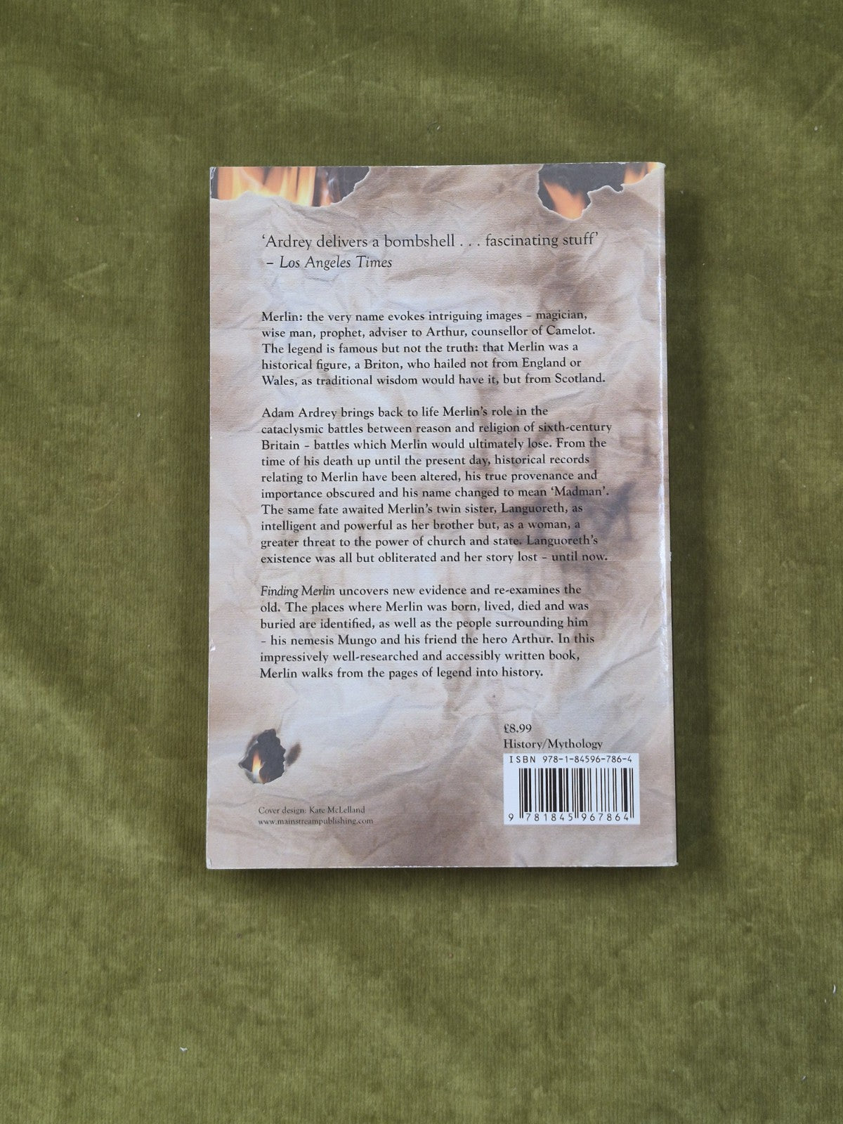 Finding Merlin: The Truth Behind the Legend by Adam Ardrey - Mainstream 20121