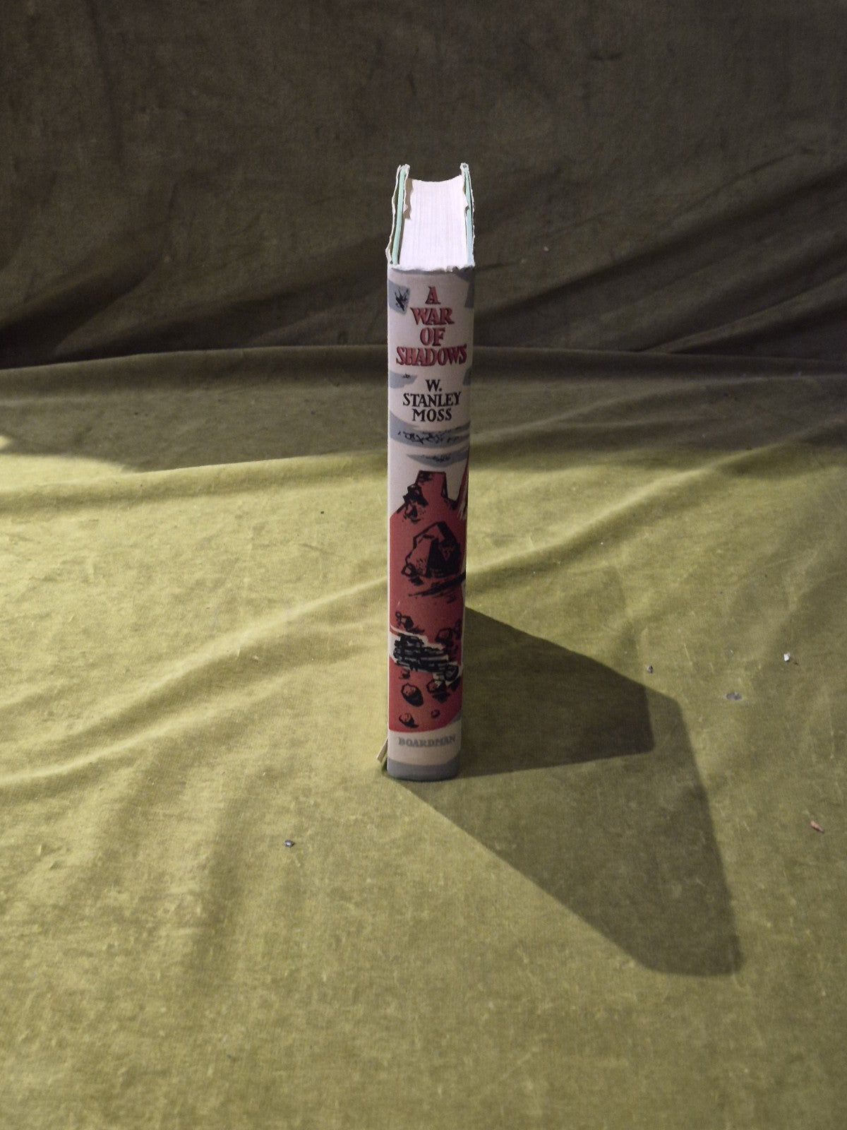 The War of Shadows - W Stanley Moss  - Boardman 1st Ed HB DJ  19522